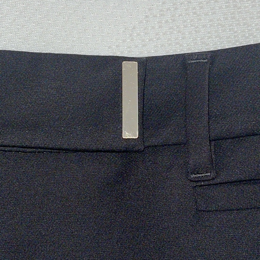 W.H.B.M Black Slim Crop Cotton Blend Pant Sz. 4 - Picture 6 of 17
